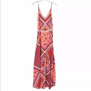Free People Stevie maxi lace trimmed dress-NWT